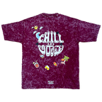 Chill Dosta Acid Washed Oversized T-Shirt