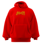 Noukadhipati Oversized Fit Hoodie Puff printed