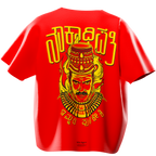 Noukadhipati Oversized Fit T-Shirt Puff printed